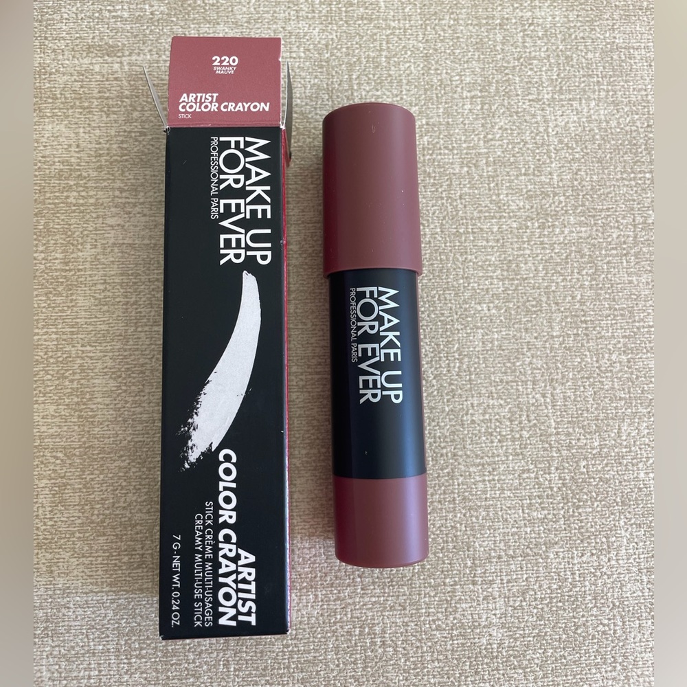 Make Up For Ever Artist Color Crayon Swanky Mauve Multi Use Stick New